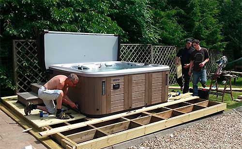 Hot Tubs Vancouver Installation